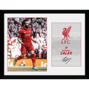 FC Liverpool obrázok v rámčeku 11Salah 16 x 12