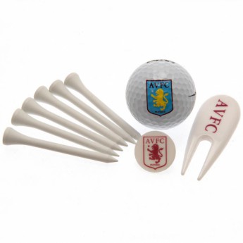 Aston Villa golfový set Golf Gift Tube