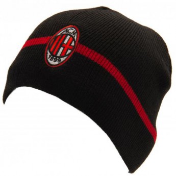 AC Milano zimná čiapka black Knitted Hat