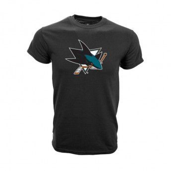 San Jose Sharks pánske tričko black Core Logo Tee
