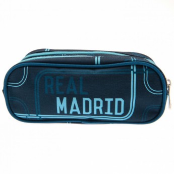 Real Madrid peračník Double Zip Pencil Case