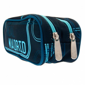 Real Madrid peračník Double Zip Pencil Case
