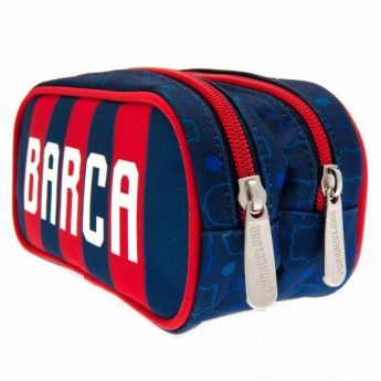 FC Barcelona peračník Double Zip Pencil Case
