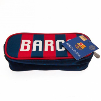 FC Barcelona peračník Double Zip Pencil Case