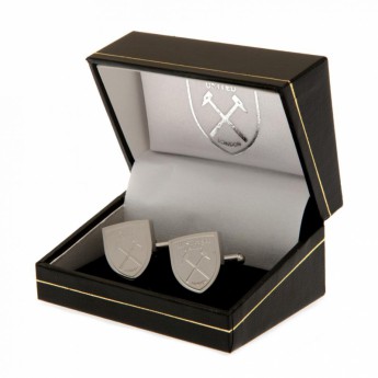 West Ham United manžetové gombíky Stainless Steel Cufflinks CR