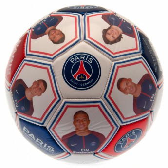 Paris Saint Germain miniatúrna futbalová lopta Photo Signature Football