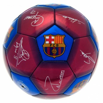 FC Barcelona miniatúrna futbalová lopta Football Signature
