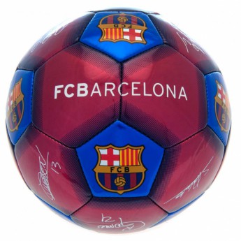 FC Barcelona miniatúrna futbalová lopta Football Signature