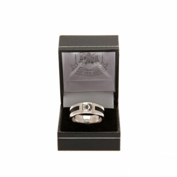West Ham United náramok Black Inlay Ring Large CT