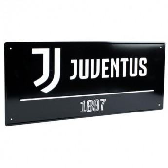 Juventus Torino ceduľa na stenu Street Sign BK