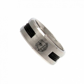 FC Everton prsteň Black Inlay Ring Medium