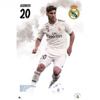 Real Madrid plagát Poster Asensio 57