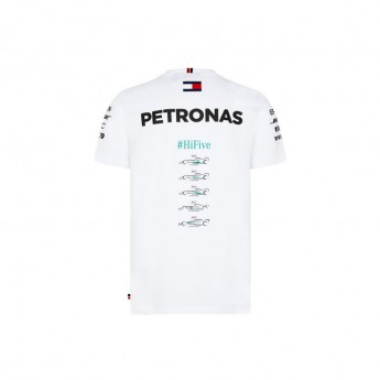 Mercedes AMG Petronas pánske tričko Champion white F1 Team 2018
