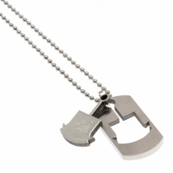 West Ham United retiazka na krk s psou známkou Dog Tag & Chain CO CT