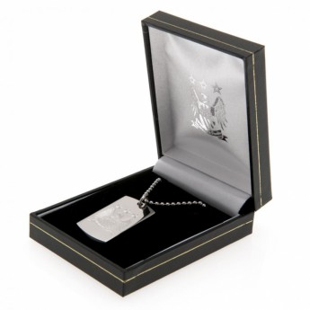 Manchester City retiazka na krk s psou známkou Engraved Dog Tag & Chain EC