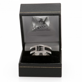 Manchester City prsteň Black Inlay Ring Small EC