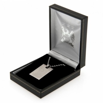 Manchester City retiazka na krk s psou známkou Dog Tag & Chain EC