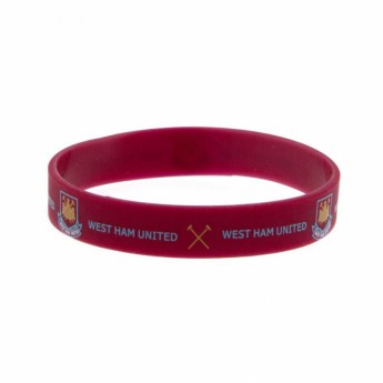 West Ham United silikónový náramok Wristband CT