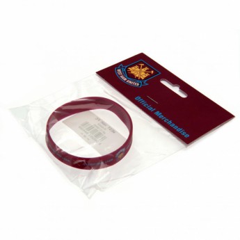 West Ham United silikónový náramok Wristband CT