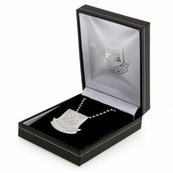 West Ham United retiazka na krk s príveskom Stainless Steel Pendant & Chain CT LG