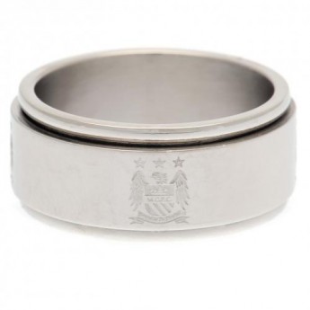 Manchester City prsteň Spinner Ring Large EC