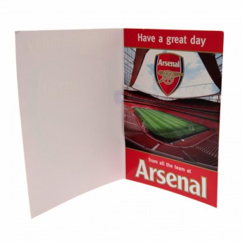 FC Arsenal narodeninové želanie Musical Birthday Card