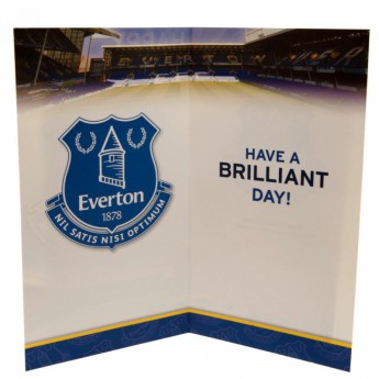 FC Everton narodeninové želanie Birthday Card