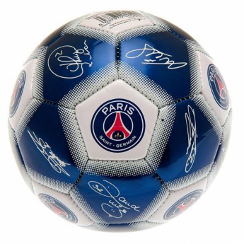 Paris Saint Germain fotbalová mini lopta Signature size 1