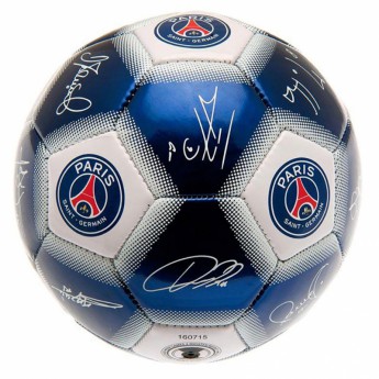 Paris Saint Germain fotbalová mini lopta Signature size 1