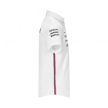 Mercedes AMG Petronas pánska košeľa white F1 Team 2019