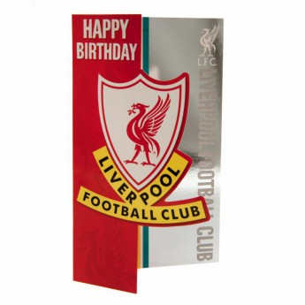 FC Liverpool narodeninové želanie Birthday Card