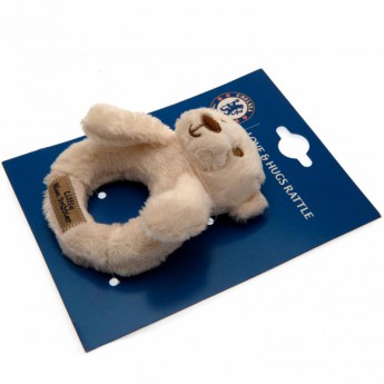 FC Chelsea plyšová hrkálka Baby Rattle Hugs