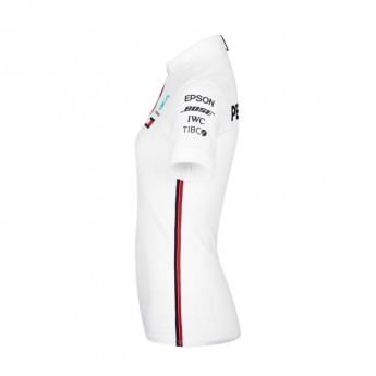 Mercedes AMG Petronas dámske polo tričko white F1 Team 2019