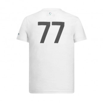 Mercedes AMG Petronas pánske tričko white Bottas 77 F1 Team 2019