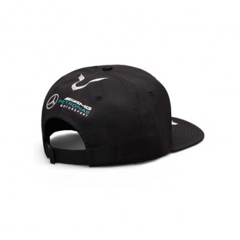 Mercedes AMG Petronas čiapka flat šiltovka black Brim Lewis Hamilton F1 Team 2019