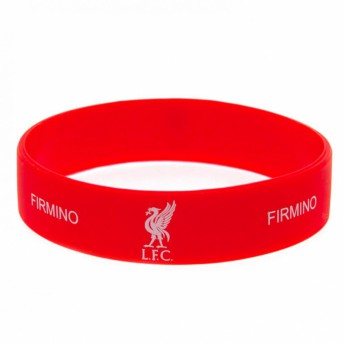 FC Liverpool silikónový náramok Silicone Wristband Firmino