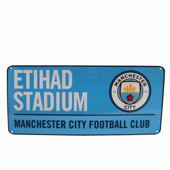 Manchester City ceduľa na stenu Street Sign BL