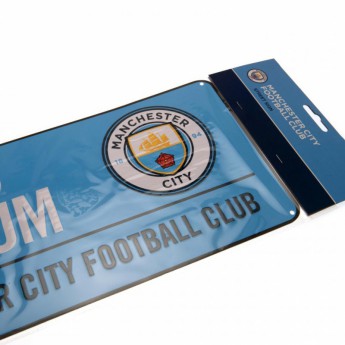 Manchester City ceduľa na stenu Street Sign BL