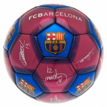 FC Barcelona podpísaná lopta Mini Ball Signature - size 1