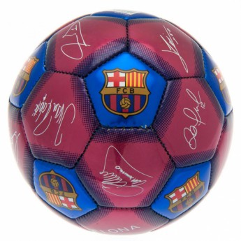 FC Barcelona podpísaná lopta Mini Ball Signature - size 1