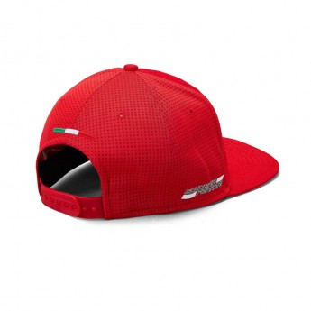 Ferrari čiapka flat šiltovka Brim Vettel Fan red F1 Team 2019