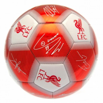 FC Liverpool futbalová lopta Football Signature Anfield - size 5