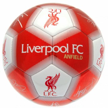 FC Liverpool futbalová lopta Football Signature Anfield - size 5