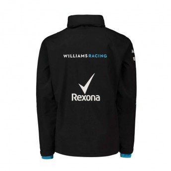 Williams pánska bunda s kapucňou Team Rain black F1 Team 2019