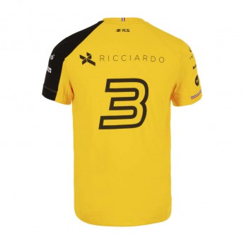 Renault F1 pánske tričko Ricciardo yellow F1 Team 2019