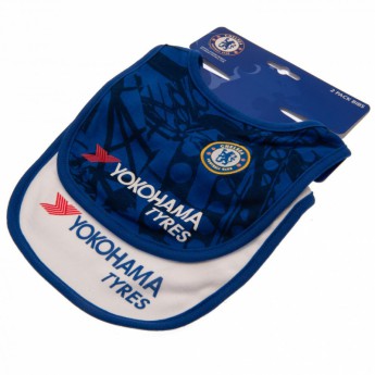 FC Chelsea detský podbradník 2 Pack Bibs CM
