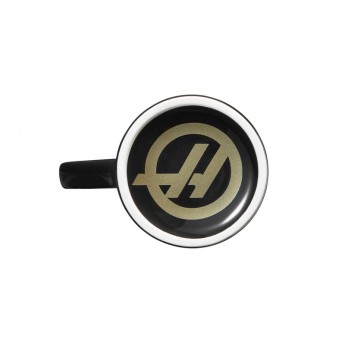 Haas F1 hrnček Energy black Logo F1 Team 2019