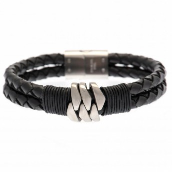 Aston Villa kožený náramok Leather Bracelet