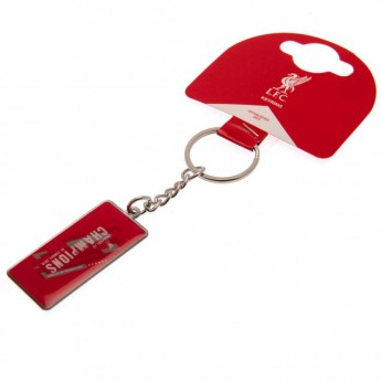 FC Liverpool prívesok Champions Of Europe Keyring