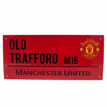 Manchester United ceduľa na stenu Street Sign RD